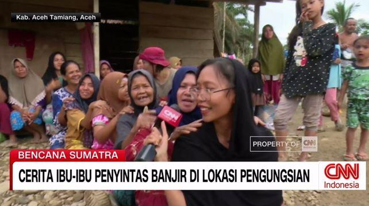 VIDEO: Curhatan Ibu-Ibu Penyintas Banjir Aceh