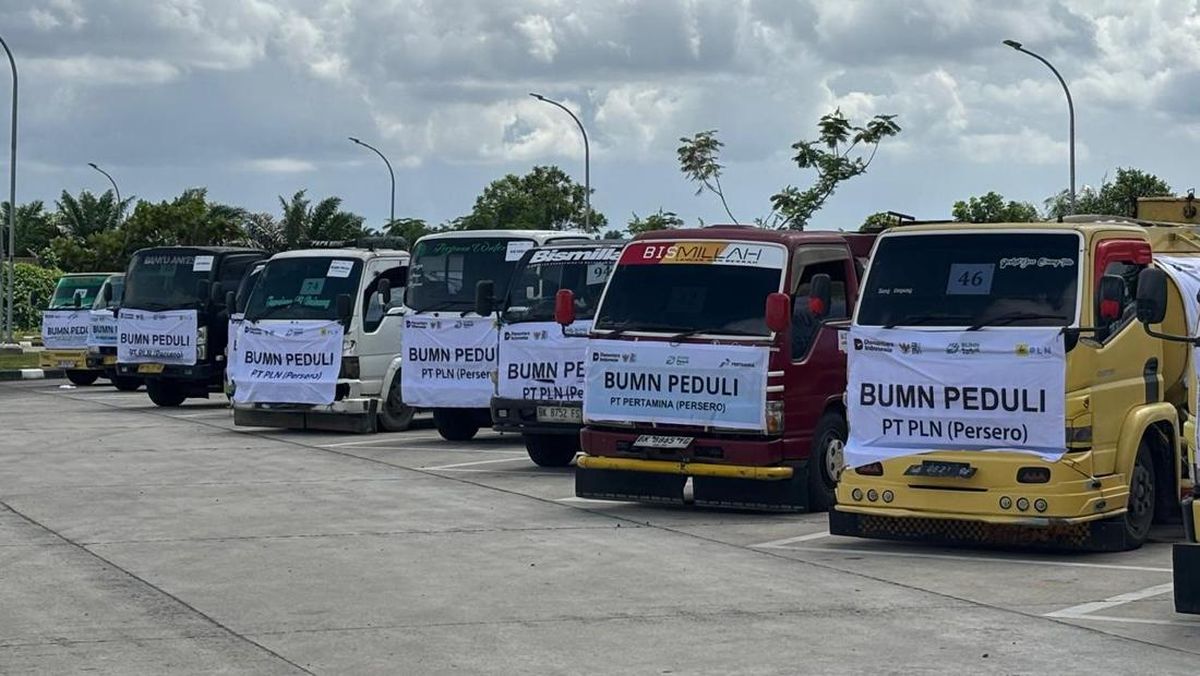 Danantara-BP BUMN Kirim 1.066 Relawan dan 109 Truk Bantuan Bencana