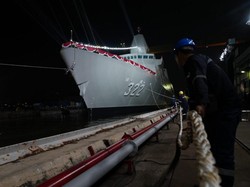 Indonesia Punya Kapal Frigate Baru! KRI Balaputradewa-322 Meluncur dari Surabaya