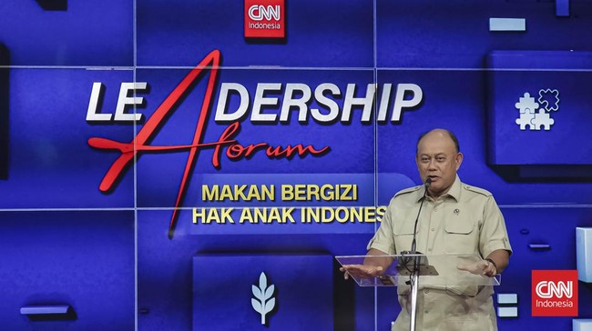 Kepala Badan Gizi Nasional, Dadan Hindayana, mendukung program Makan Bergizi Gratis untuk cegah stunting pada anak-anak keluarga miskin di Indonesia.