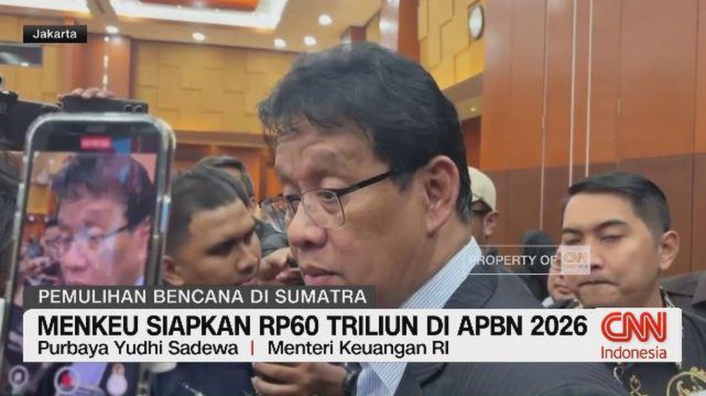 VIDEO: Menkeu Siapkan Rp 60 Triliun di APBN 2026