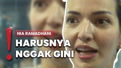 Video: Pertama Kali Ikut Turnamen Padel, Nia Ramadhani Harus Tahan Emosi