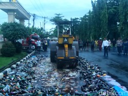 Perlawanan Terhadap Miras Jelang Nataru di Mapolres Sukabumi