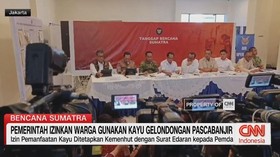 VIDEO: Pemerintah Izinkan Warga Gunakan Kayu Gelondongan Pascabanjir