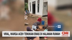 VIDEO: Viral, Warga Aceh Temukan Emas di Halaman Rumah