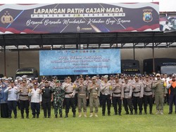 308 Personel Gabungan Amankan Nataru di Wilkum Polres Mojokerto Kota