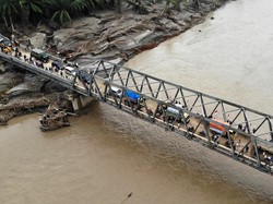 Jembatan Bailey di Bireuen Aceh Tuntas, Warga: Terima Kasih Pak Prabowo