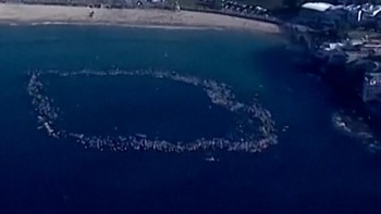 Peselancar dan Perenang Hormati Korban Penembakan Sydney