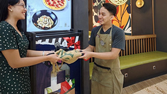 Totes For Treats Pizza Marzano: Tukar Tas Spunbound Bisa Dapat Voucher Diskon 50% Sambil Dukung Kelestarian Lingkungan