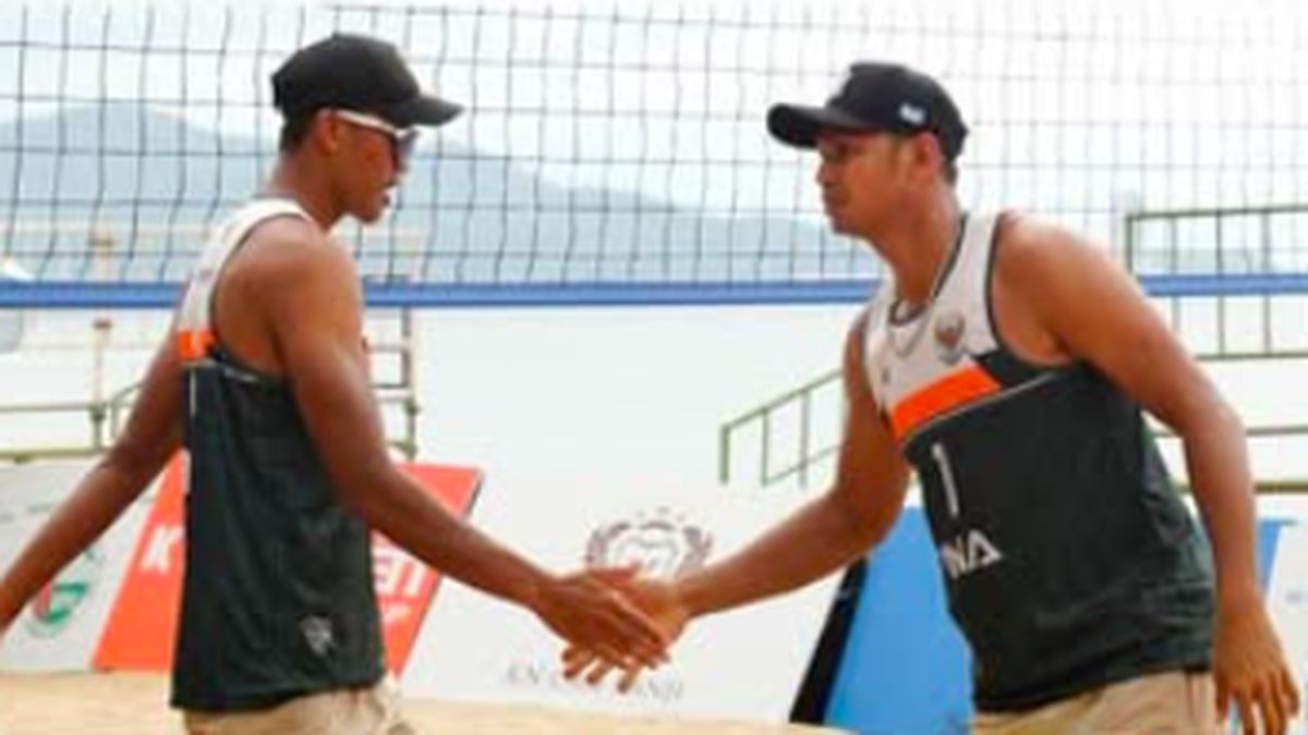 Indonesia Raih Emas Ke-85 di SEA Games Lewat Voli Pantai Putra