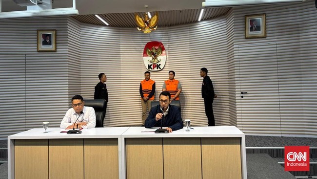 KPK menetapkan Kepala Kejaksaan Negeri HSU Albertinus Parlinggoman Napitupulu dan Kepala Seksi Intelijen Kejaksaan Negeri HSU Asis Budianto sebagai tersangka.