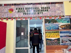 Korupsi RPH Sumlili, Jaksa Geledah Dinas Koperasi NTT-Sita 100 Dokumen