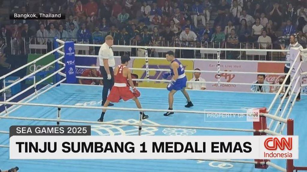 VIDEO: SEA Games 2025: Tinju Indonesia Raih Satu Medali Emas