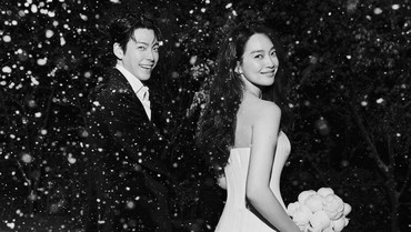 Resmi Menikah, Ini Foto Pernikahan Shin Min Ah dan Kim Woo Bin