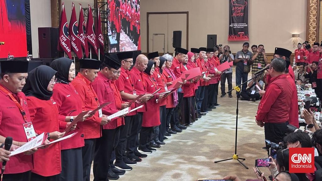 Said Abdullah Kembali Terpilih Pimpin PDIP Jatim 2025-2030