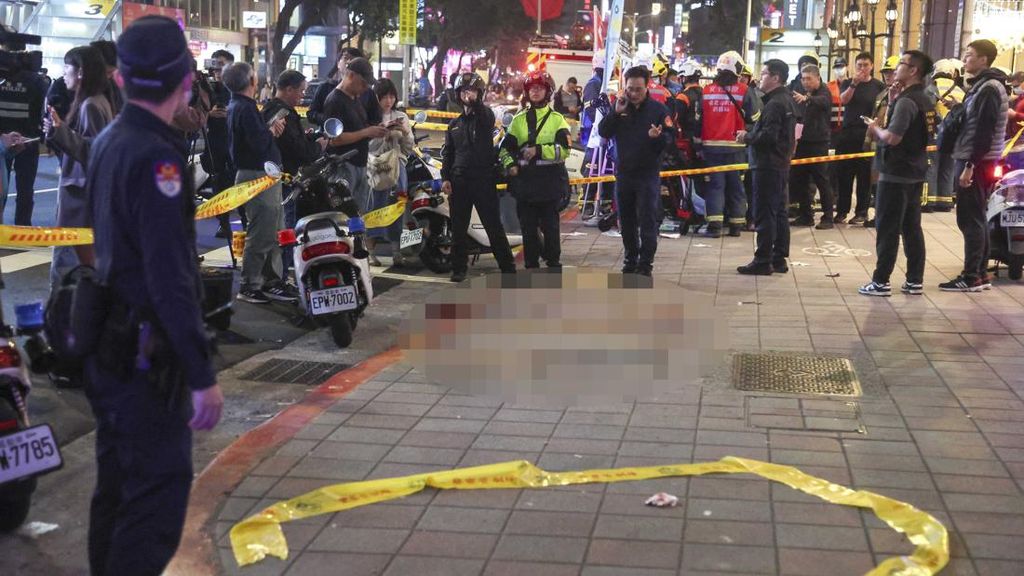 Satu dari 3 Korban Penikaman Taiwan Tewas karena Mau Stop Pelaku