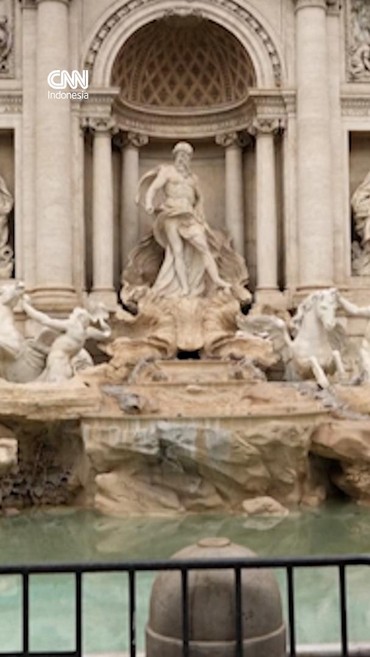 Air Mancur Trevi di Roma Akan Patok Tarif Mulai 2026