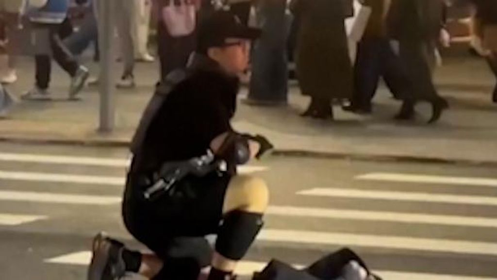 Detik-detik Teror Pria dengan Pisau di Pusat Kota Taipei, 3 Tewas