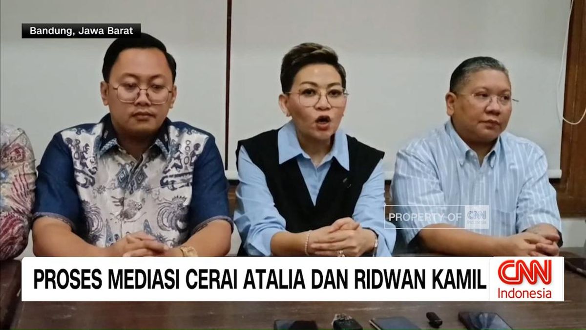 VIDEO: Proses Mediasi Cerai Atalia dan Ridwan Kamil