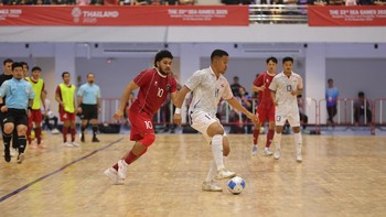FOTO: Sejarah Emas Timnas Futsal Indonesia di SEA Games 2025