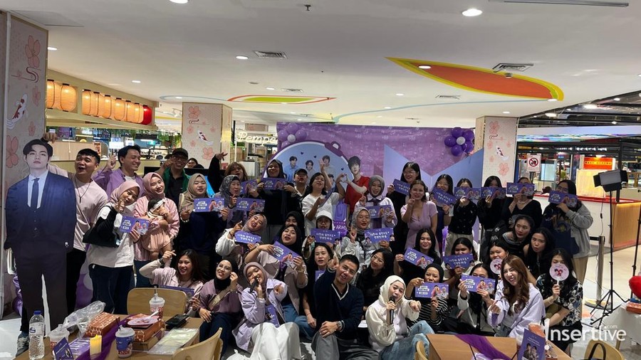 A Purple Birthday for Jin & V BTS