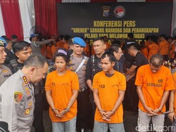 Motor Polisi Dibakar Saat Gerebek Kampung Narkoba di Deli Serdang, 4 Ditangkap