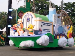 Je Ka Te, Mobil Hias Paling Mencuri Perhatian di Jakarnaval 2025