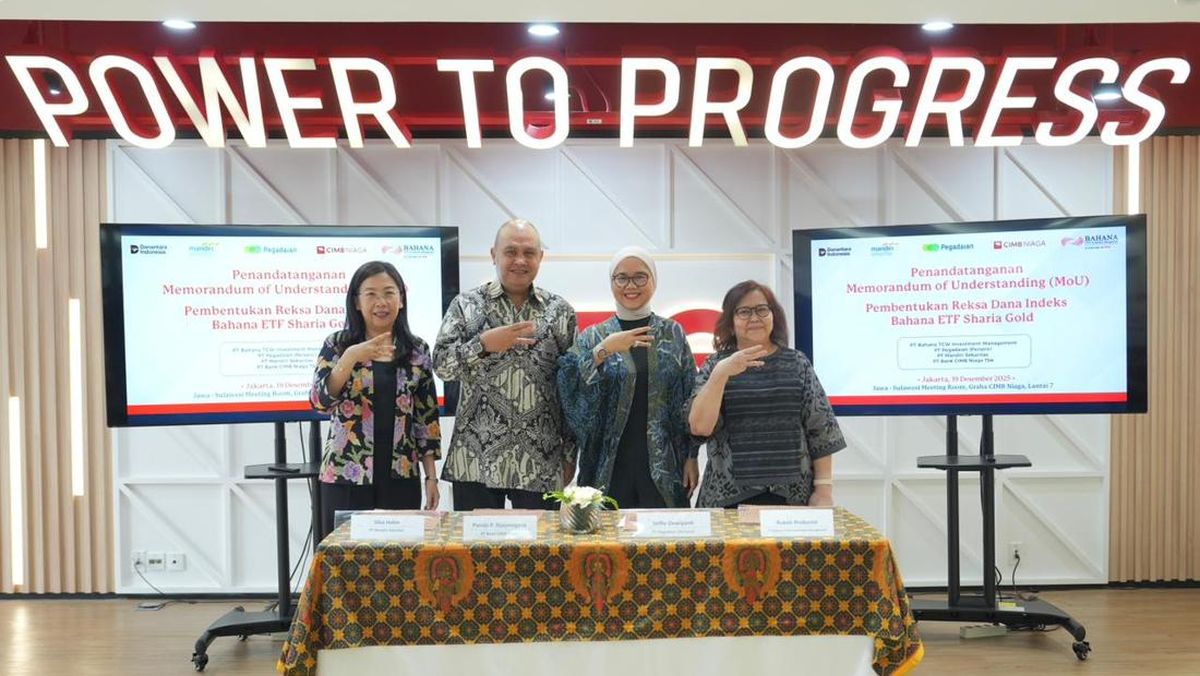 Sinergi Pegadaian dan Institusi Pasar Modal Rilis ETF Emas Syariah