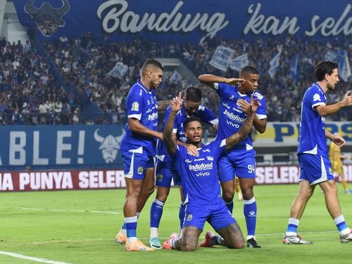 Hasil Babak I: Gol Ramon Tanque, Persib Unggul 1-0 atas Semen Padang