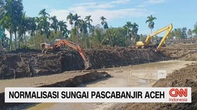VIDEO: Normalisasi Sungai Pascabanjir Aceh