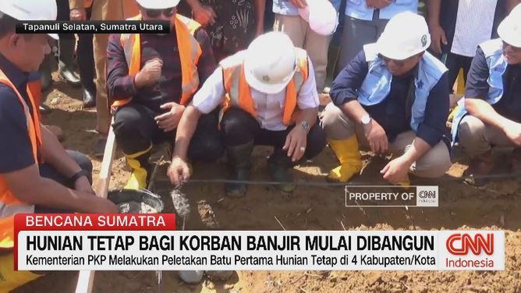 VIDEO: Hunian Tetap Bagi Korban Banjir Mulai Dibangun