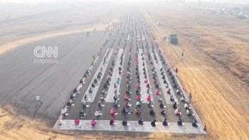 Landasan Pacu Jadi Tempat Tes Ribuan Calon Garda Keamanan India