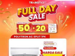 AC Split 1 PK Polytron di Transmart Full Day Sale Harganya Miring!