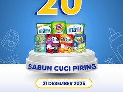 Sabun Cuci Piring di Transmart Full Day Sale Lagi Murah-murahnya, Serbu!