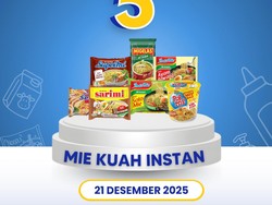Buruan ke Transmart Full Day Sale, Beli Mi Instan Harganya Miring
