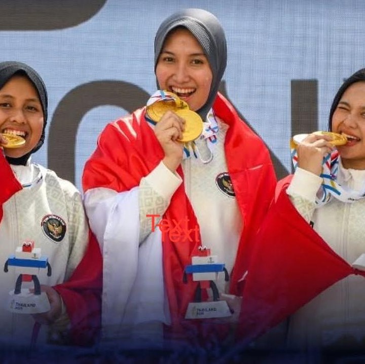 <p>Di cabang olahraga menembak, nama Dewi Laila Mubarokah juga ikut mengharumkan nama Indonesia dengan menyumbang dua medali emas. Dikutip dari unggahan akun instagram Inaspro.Id, akun media sosial yang diluncurkan Kemenpora untuk mempromosikan olaharaga Indoneia, yang berkolaborasi dengan akun Dewi, disebutkan bahwa prestasi diperolehnya dalam kondisi hamil empat bulan. (Foto: Instagram @Insapro.id)</p>