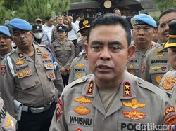 Usai Dibakar Warga, Polsek Muara Batang Gadis Dibangun Lagi