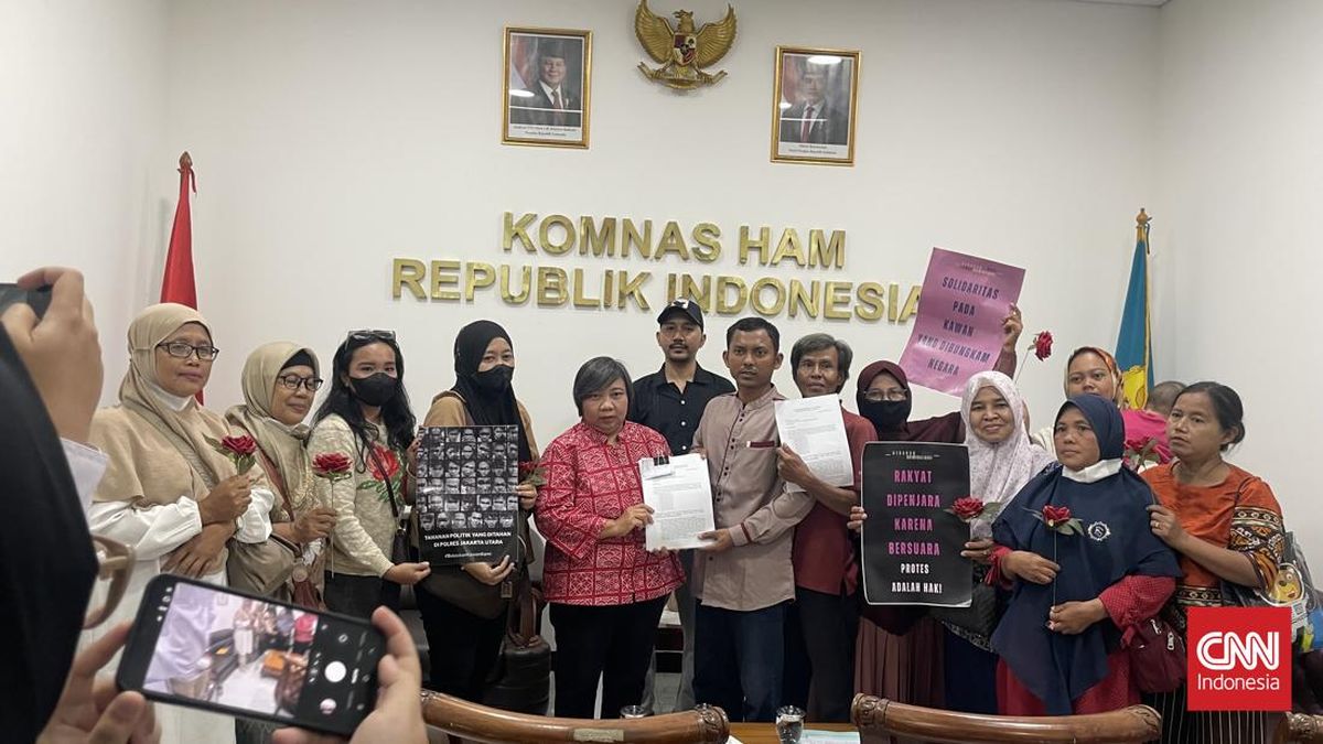 Keluarga Tahanan Demo Agustus Lapor Dugaan Kriminalisasi ke Komnas HAM