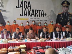 Polda Metro Ungkap 4 Kasus Narkoba Menonjol: Puluhan Kilo Sabu-Ganja Disita
