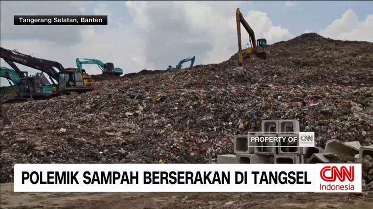 VIDEO: Polemik Sampah Berserakan di Tangsel