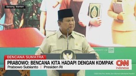 VIDEO: Prabowo: Bencana Kita Hadapi Dengan Kompak