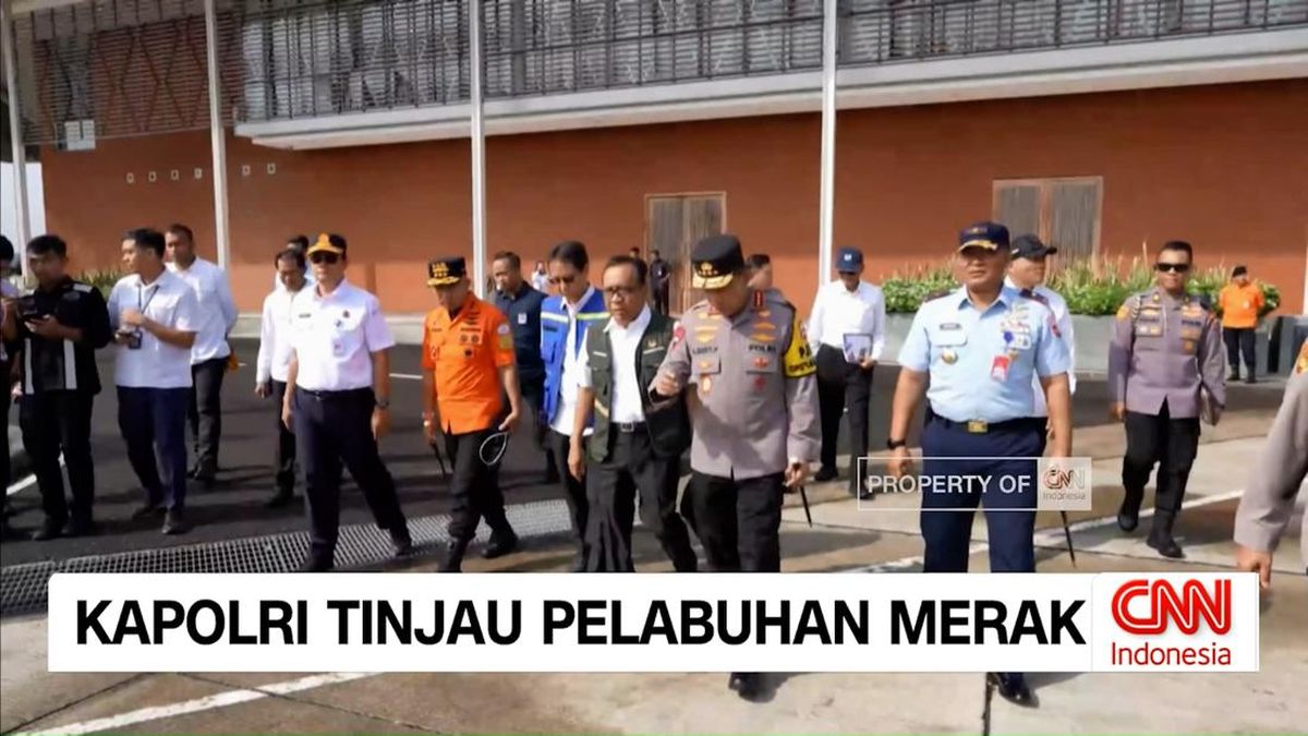 VIDEO: Kapolri Tinjau Pelabuhan Merak Jelang Nataru