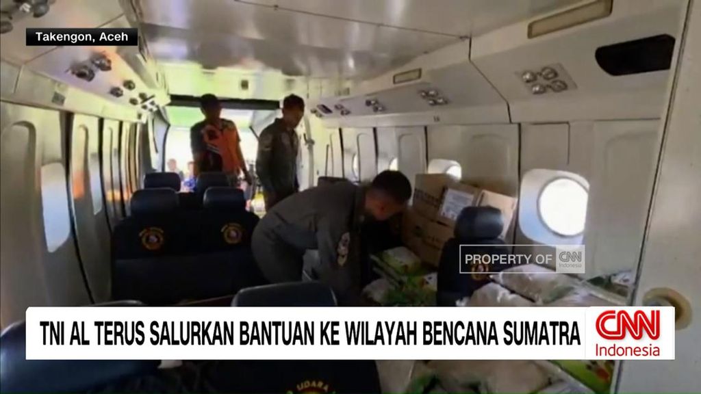 VIDEO: TNI AL Terus Salurkan Bantuan ke Wilayah Bencana Sumatra