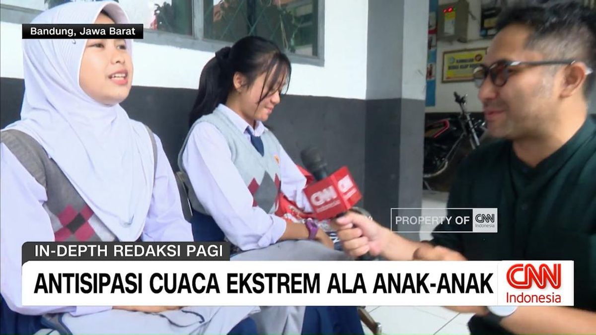 VIDEO: Antisipasi Cuaca Ekstrem ala Anak-Anak