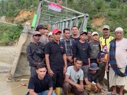 Warga Apresiasi Polri Rampungkan Jembatan Darurat di Gayo Lues Aceh