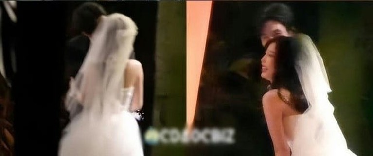 Foto 'Pernikahan' Esther Yu dan He Yu yang Viral