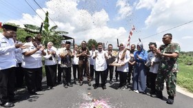 Pemkab Pasuruan Selesaikan 30 Proyek Infrastruktur Jalan dari DBHCHT