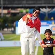 Profil 3 Atlet Perempuan Indonesia yang Raih Emas Sea Games 2025 saat Hamil