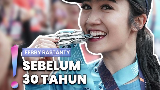 Video: Si Ambis! Febby Rastanty Berhasil Raih 6 Medali Marathon Dunia