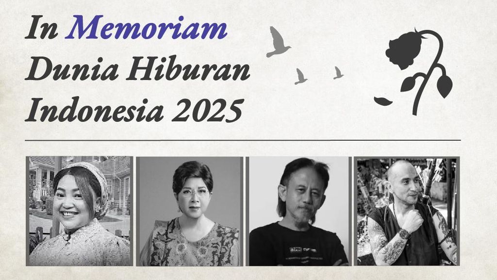 In Memoriam Dunia Hiburan Indonesia 2025